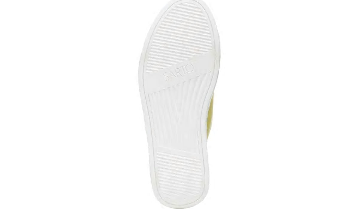 Franco Sarto Sarto Zoe Slide Sandal Limeade Leather