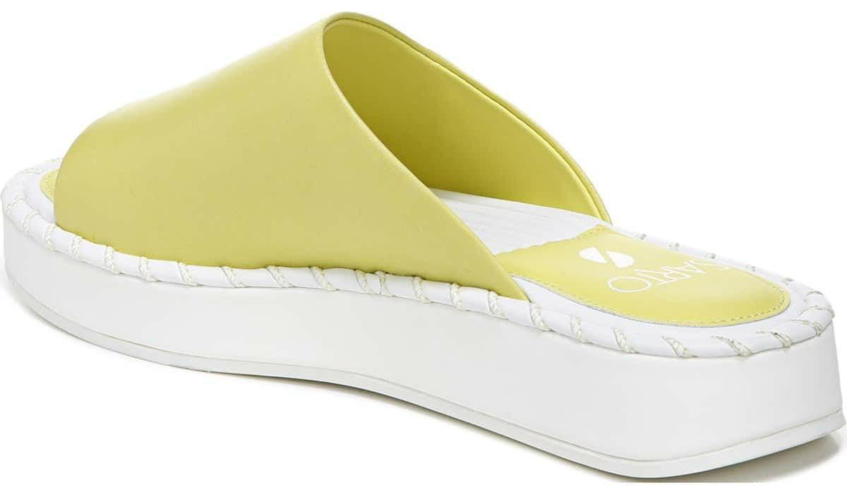Franco Sarto Sarto Zoe Slide Sandal Limeade Leather